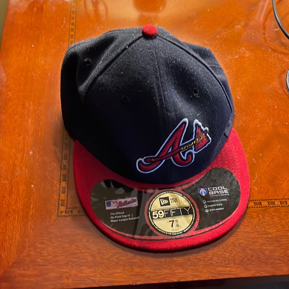 Blue and red men’s cap